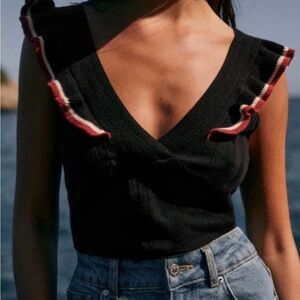 La Maille Sezane Erika Top EUC